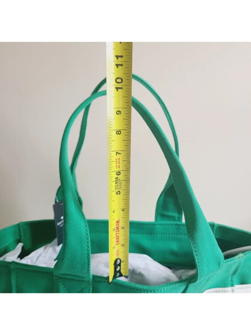 Kate Spade Jett Canvas LARGE Tote in Green Bean Multi #KB695 NWT